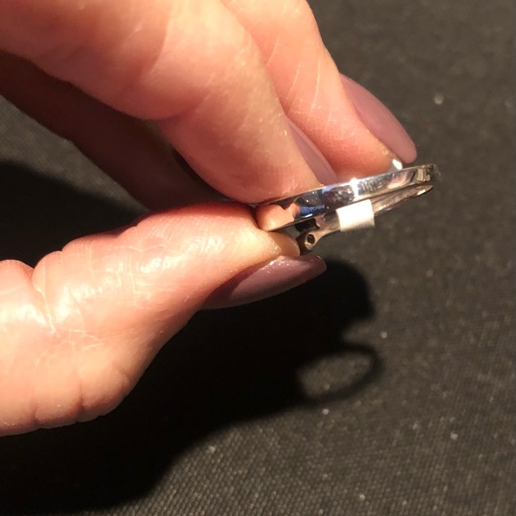 Ladies NWOT opal, tanzanite, cz sterling silver ring - Picture 4 of 4